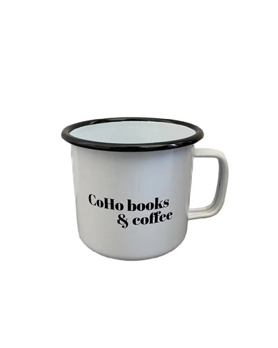 CoHo Books and Coffee Camping Mug